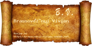 Brassoványi Vivien névjegykártya